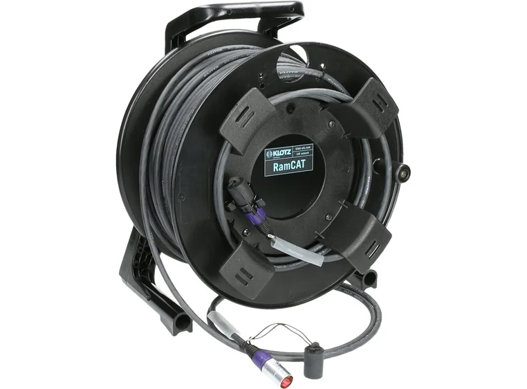 Klotz RCBEEW050 RAMCAT SF/UTP Foil+Braid EtherCON Drum Wind Cross 50 m 
