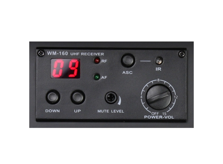 LD Systems RM102 R B6 UHF mottakermodul for Roadman, Roadboy og Roadbuddy 
