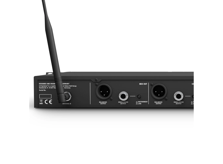 LD Systems U508 R 2 Dual receiver 823-832&863-865Mhz 
