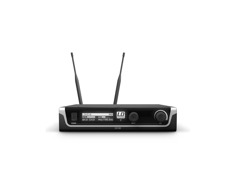 LD Systems U518 BPH Wireless Mic System with Bodypack and Headset 