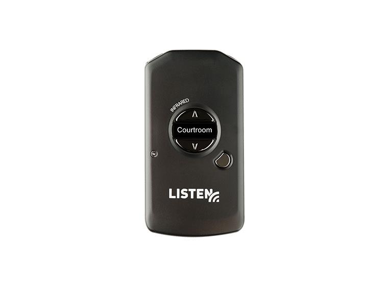 Listen LR5200, IR mottaker med kanal- velger inkl nakkeslynge og øretelefon