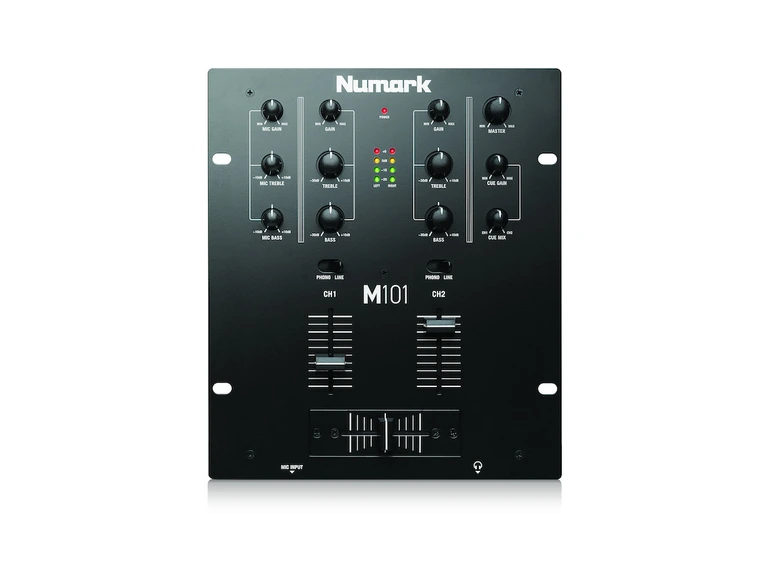 Numark M101BLACK 2-Channel All-Purpose Mixer 