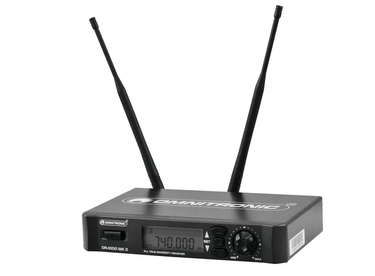 OMNITRONIC DR-1000 MK2 Wireless Receiver 