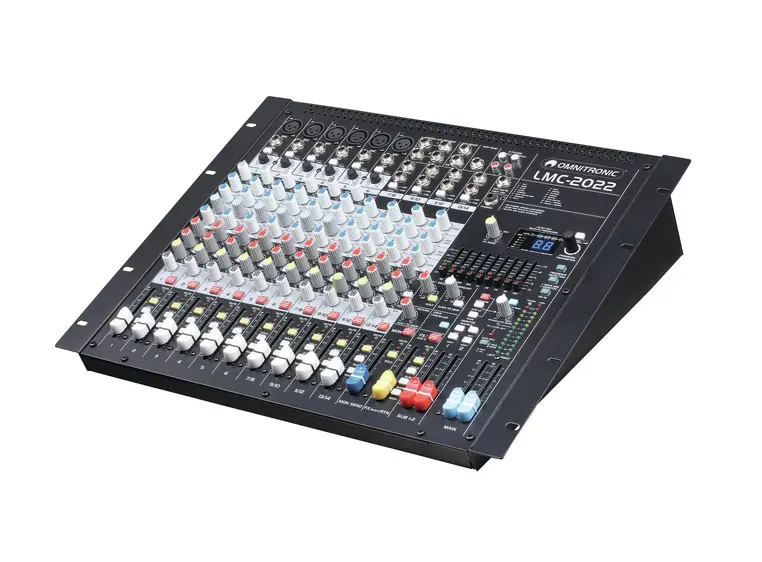 OMNITRONIC LMC-2022FX USB Mixing Console 