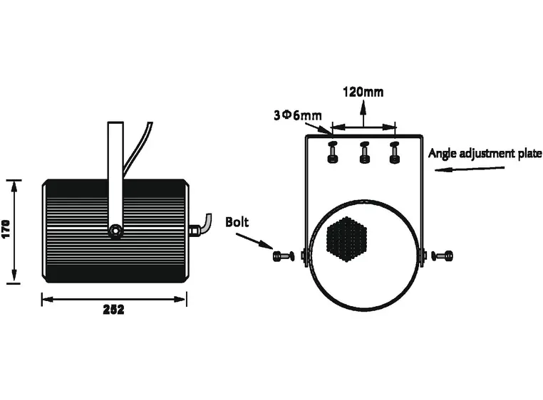 OMNITRONIC PS-20 Projector Speaker 