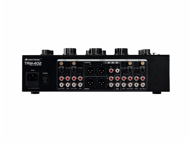 OMNITRONIC TRM-402 4-Channel Rotary Mixer