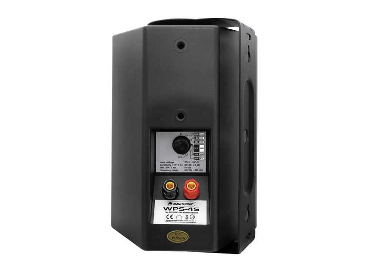 OMNITRONIC WPS-4S PA Wall Speaker 