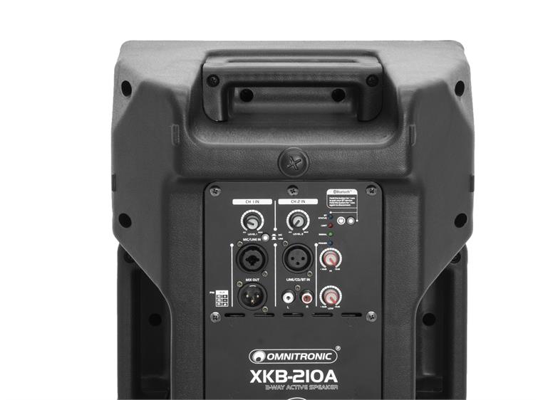 OMNITRONIC XKB-210A 2-Way Speaker Active, Bluetooth