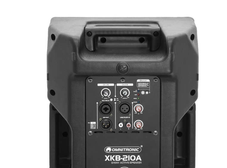 OMNITRONIC XKB-210A 2-Way Speaker Active, Bluetooth 