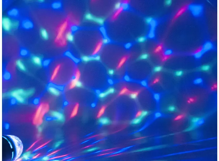 Omnilux LED BC-1 E-27 Beam Effect RGB 