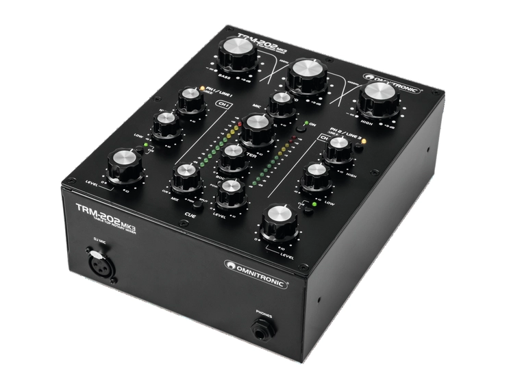 Omnitronic TRM-202MK3 2-Channel Rotary Mixer 