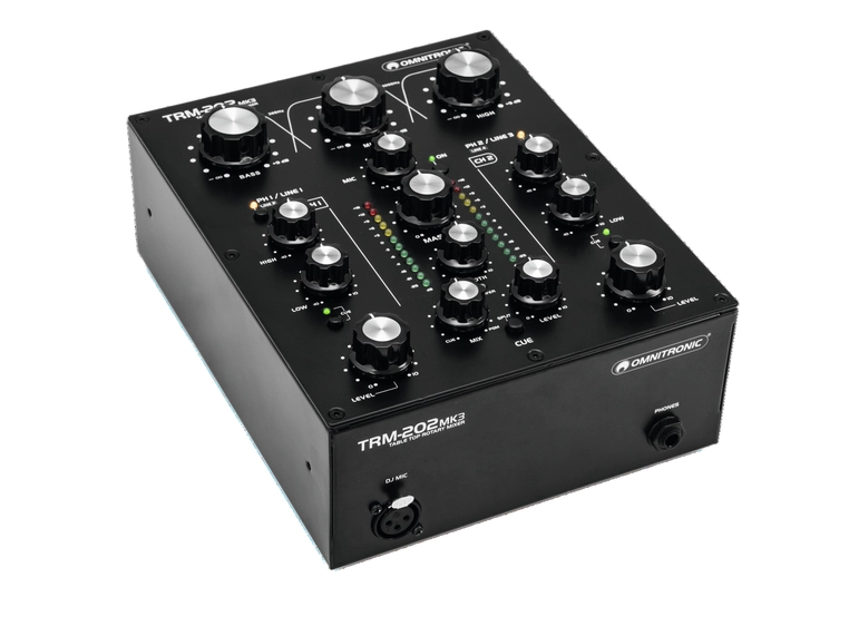 Omnitronic TRM-202MK3 2-Channel Rotary Mixer 