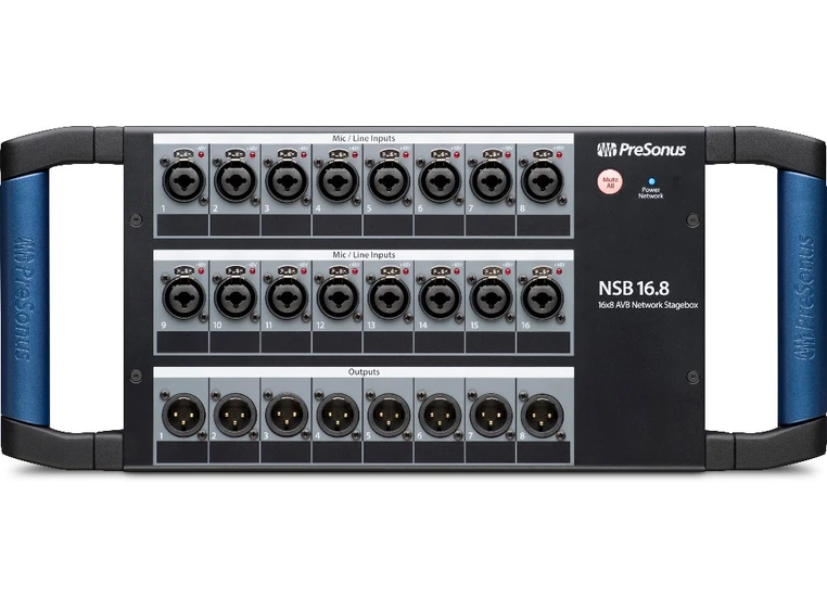 PreSonus NSB 16.8 AVB-enabled stage box 