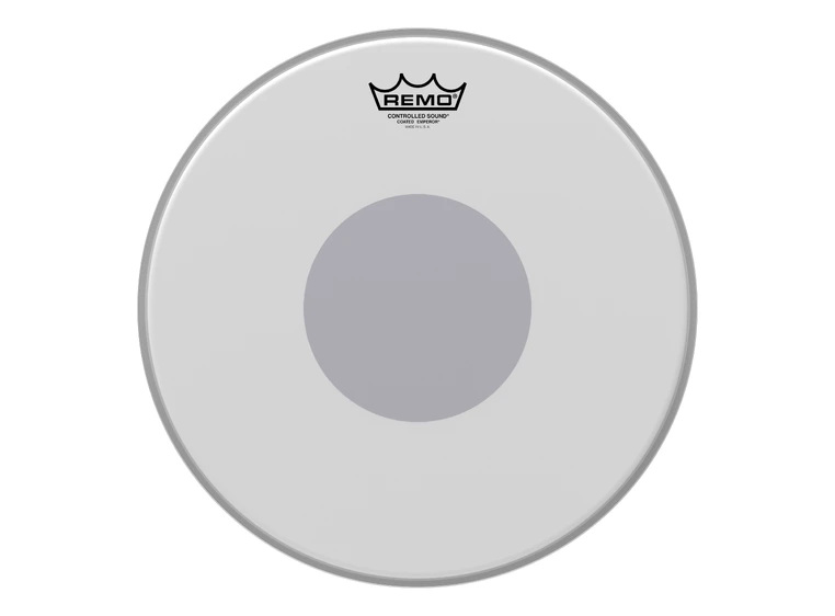 Remo BE-0114-10 Controlled Sound Emperor Coated 14" Diameter, Black Dot On Bottom 