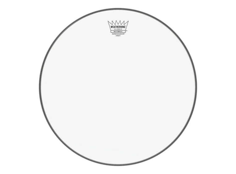 Remo CL-0114-SA Skarp Ambassador Classic Hazy 14" Diameter 