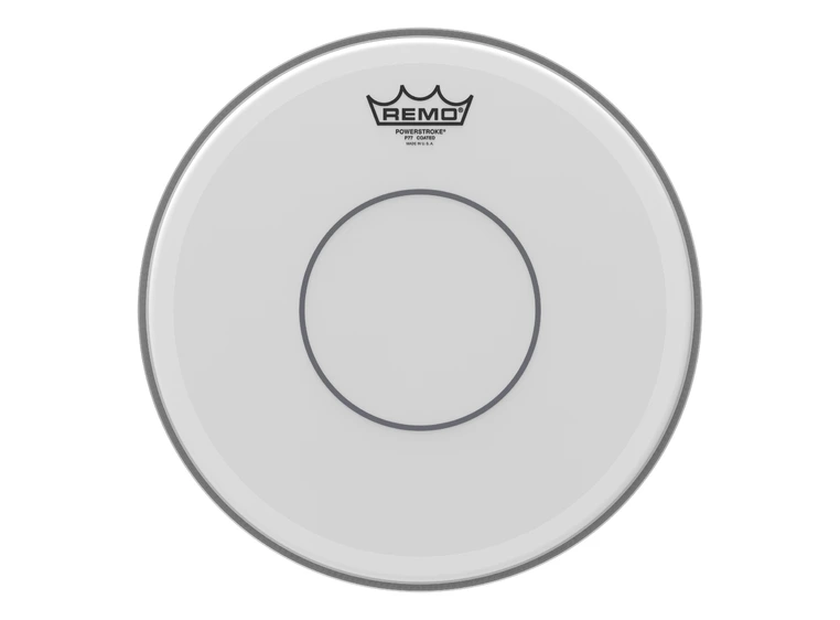 Remo P7-0113-C2 Powerstroke 77 Coated 13" Diameter Open Channel Clear Dot 