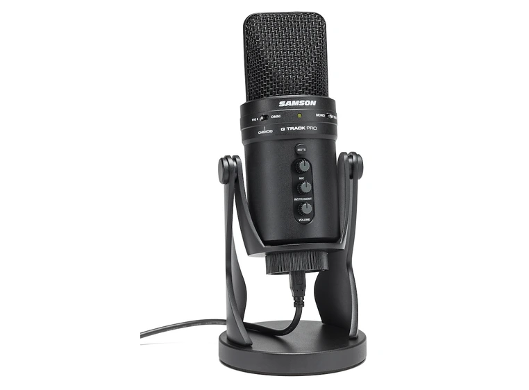 Samson G-Track Pro USB-mikrofon med lydkort 