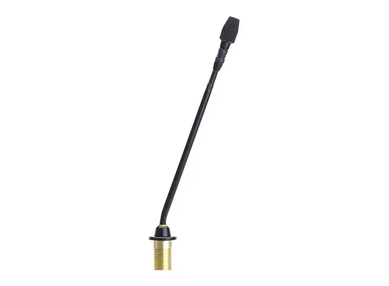 Shure Microphone 10"Gooseneck,no capsule surface mount preamp, light ring 