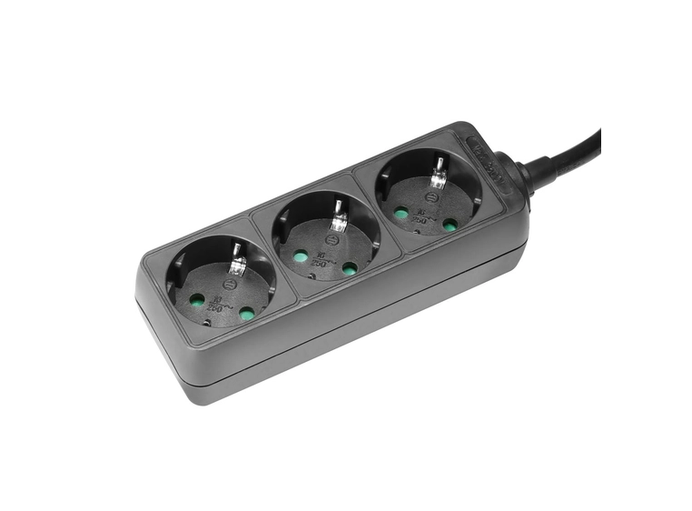 Strømpadde 3, sort finish 