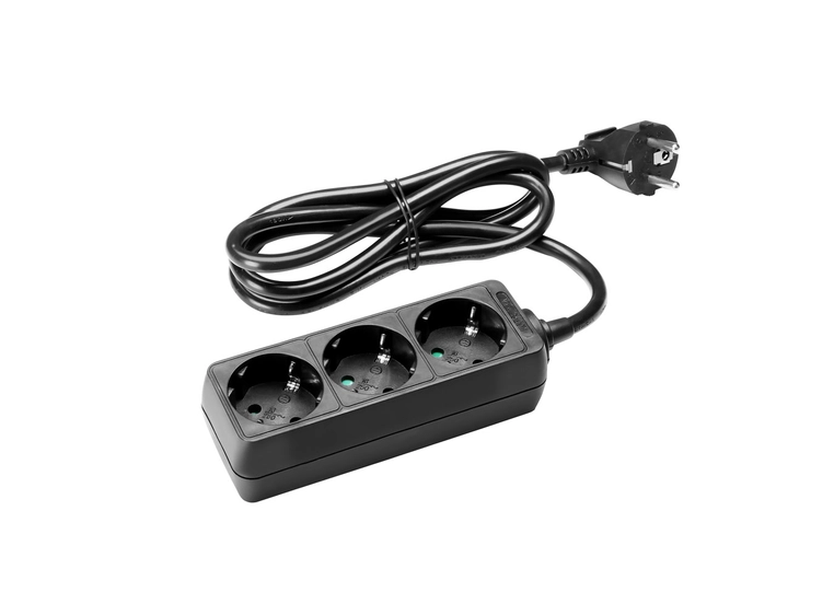 Strømpadde 3, sort finish 