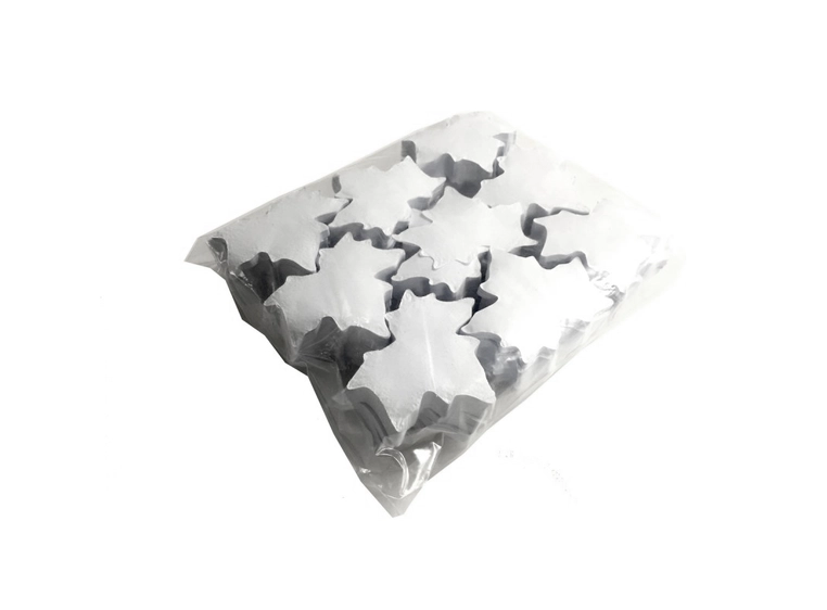 TCM FX Slowfall Konfetti Blader 100x100mm, Hvit, 1kg 