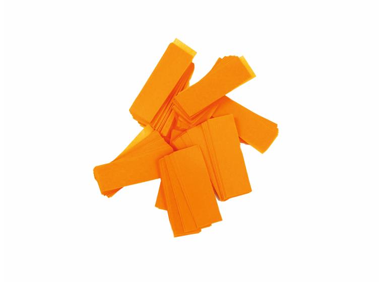 TCM FX Slowfall Konfetti Rektangulær 55x18mm, neon-Orange, uv ac