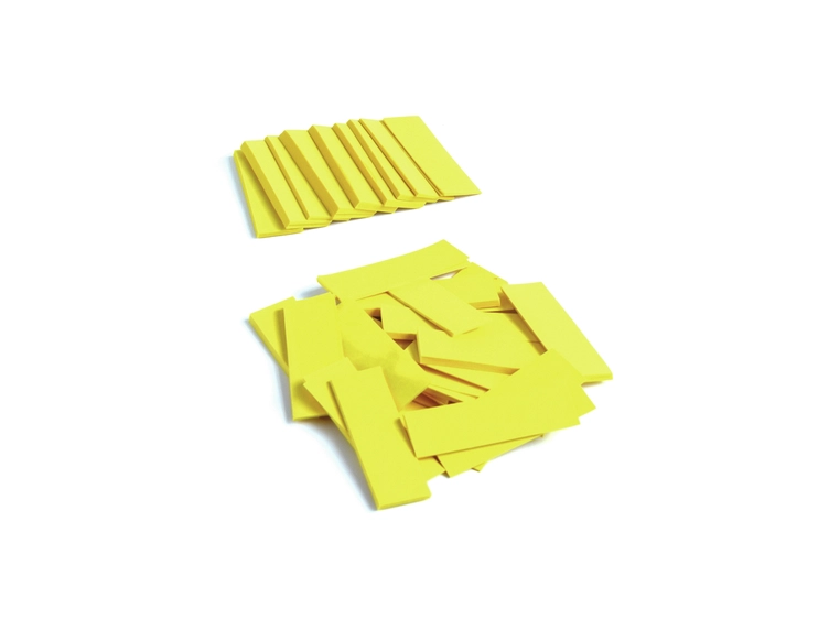 TCM FX Slowfall Konfetti Rektangulær 55x18mm, Gul, 1kg 