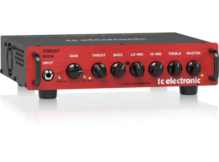 TC Electronic BQ250 250 Watt Portable Bass Head with Mosfet Preamp 