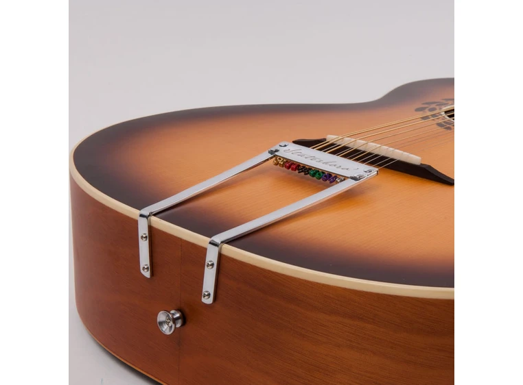 Vintage V500SB-12 "Statesboro" 12 String Satin Antique Burst 
