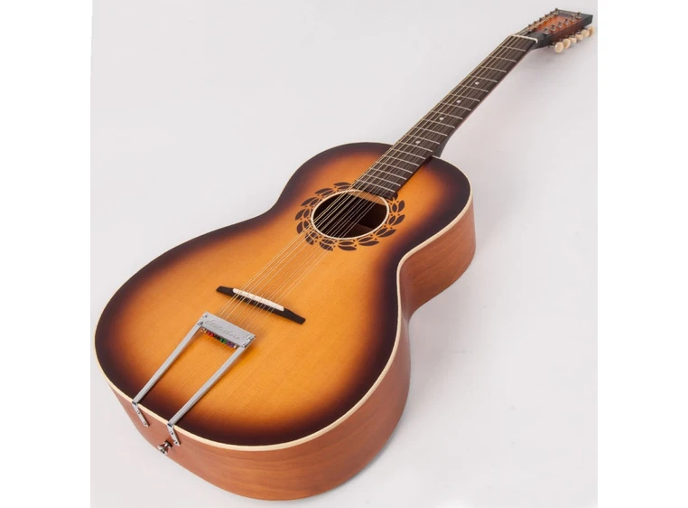 Vintage V500SB-12 "Statesboro" 12 String Satin Antique Burst 