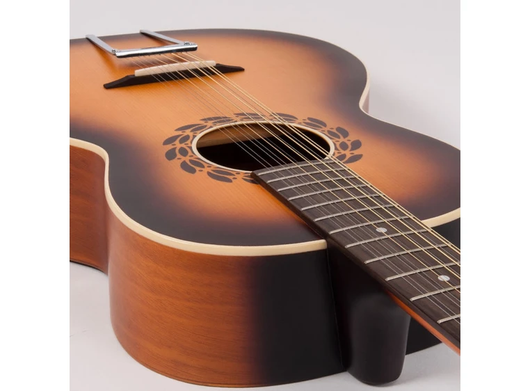 Vintage V500SB-12 "Statesboro" 12 String Satin Antique Burst 