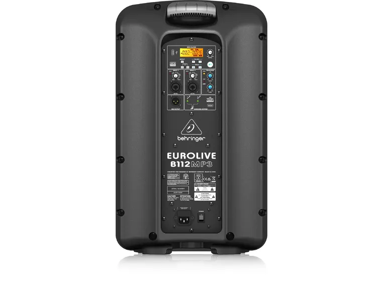 Behringer B112MP3 EUROLIVE, Active 2-Way 12" PA Speaker, w/ MP3 Player 