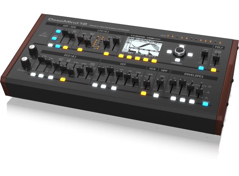 Behringer Deepmind 12D Polyfonisk analog desktop synthesizer