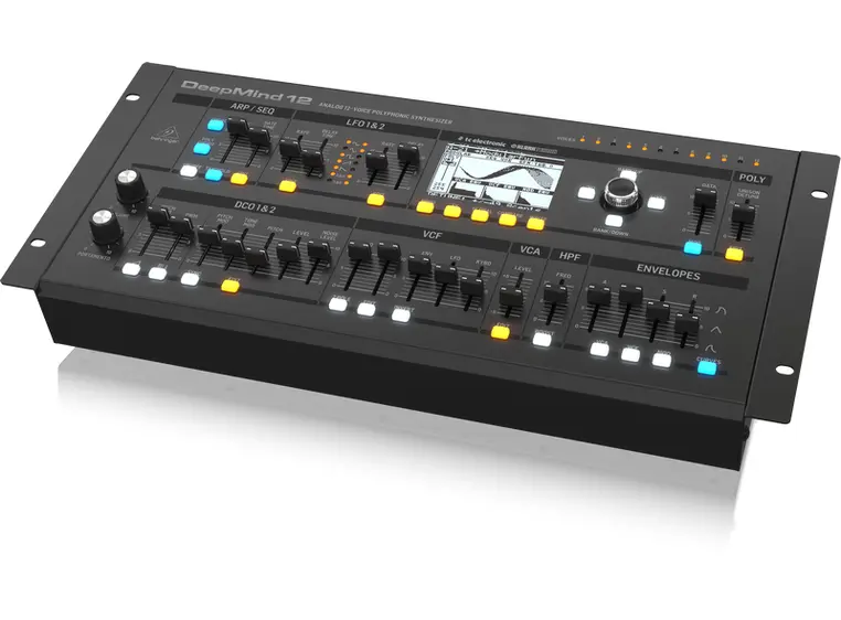 Behringer Deepmind 12D Polyfonisk analog desktop synthesizer 