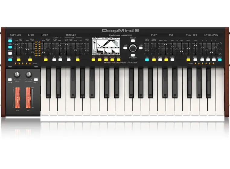 Behringer Deepmind 6 Polyfonisk Analog Synth - 6 stemmer 