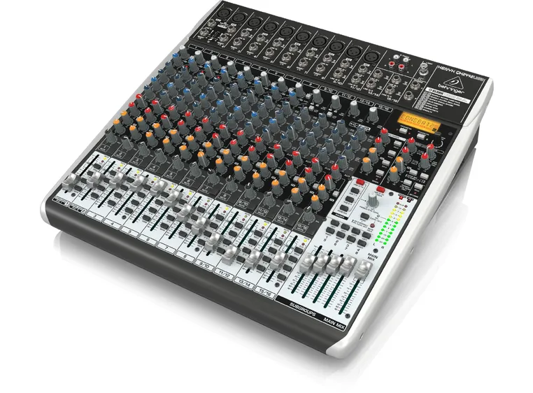 Behringer XENYX QX2442USB Premium Mixer 24-Input 4/2-Bus, KLARK TEKNIK Multi-FX 