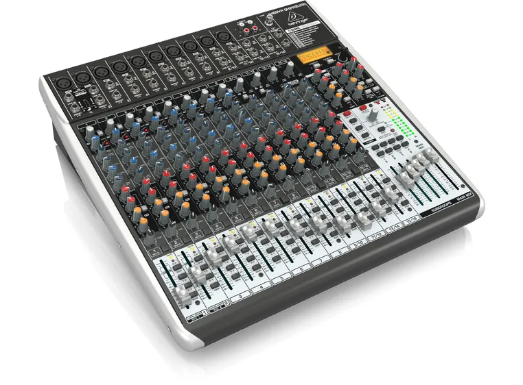 Behringer XENYX QX2442USB Premium Mixer 24-Input 4/2-Bus, KLARK TEKNIK Multi-FX 