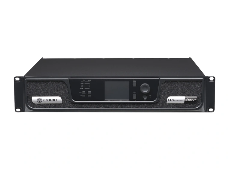 Crown CDi2 1200BL - 2 x 1200W BLU Link installasjonsforsterker 