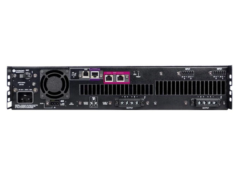 Crown DCi4 1250DA, 4 x 1250W DSP Dante installasjonsforsterker 