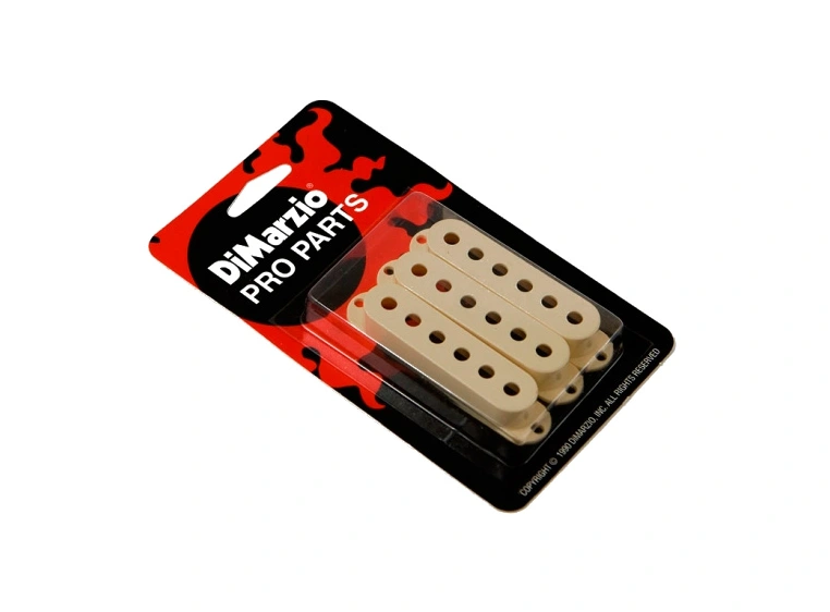 DIMARZIO DM2002AW Fast Track Pickup Cover (3) Aged White 