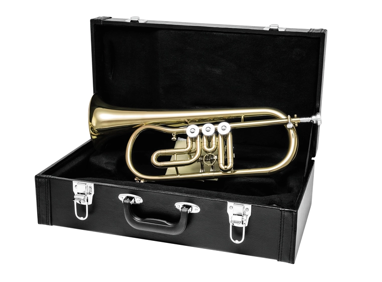DIMAVERY FH-310D Bb Flugelhorn Rotary val 
