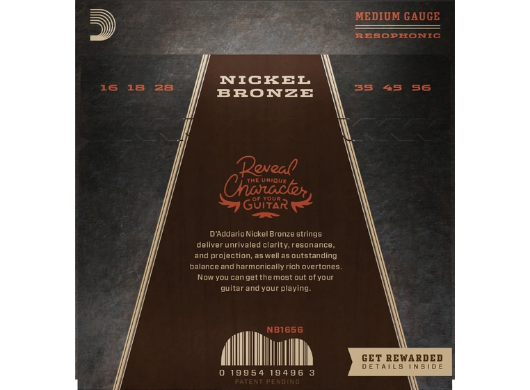 D'Addario NB1656 (016-056) 