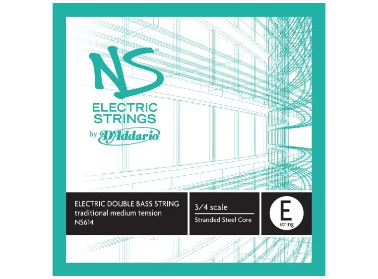 D'Addario NS614 E Trad Bass String NS Electric E 68.0 