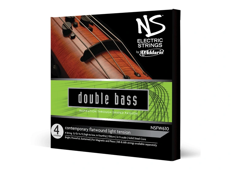 D'Addario NSFW610 Contemp. Bass Strings NS Electric Set (G, D, A, E) 
