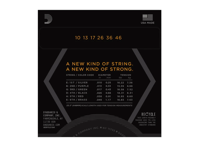 D'Addario NYXLS1046 (010-046) 