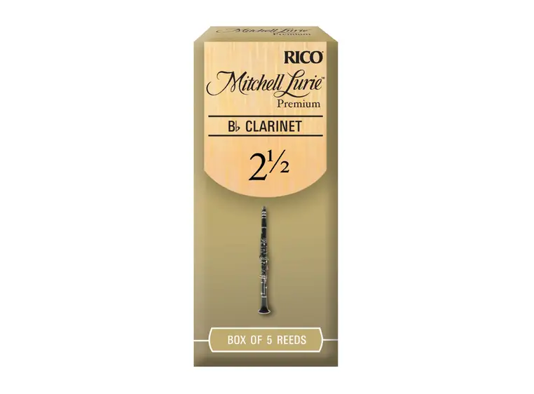 D'Addario RMLP5BCL250 Klarinett Flis Mitchell Lurie Premium Bb Clar 2.5 5stk 