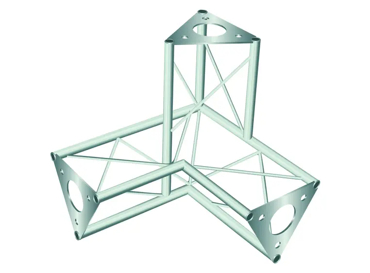 Decotruss SAL-32 Corner 3-Way / left silver 