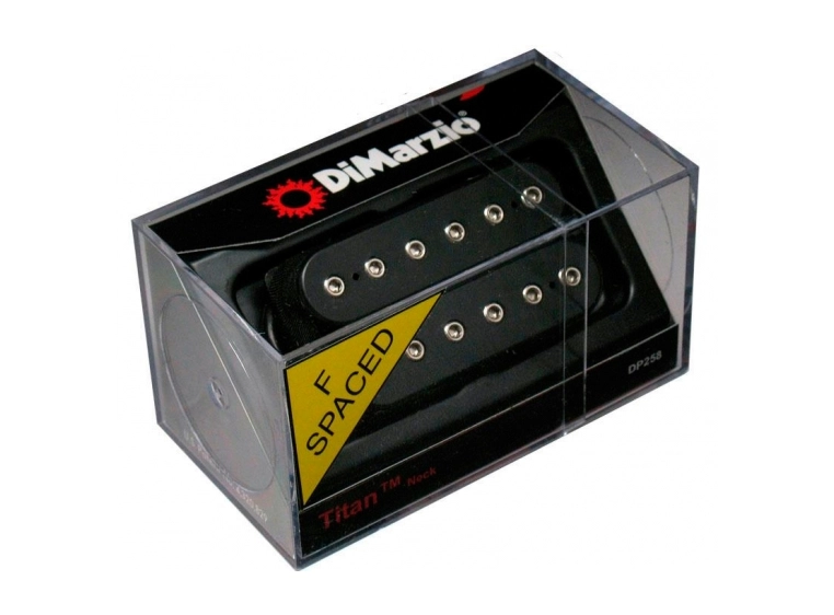DiMarzio DP258FBK Pickup Humbucker Titan/Neck F-Spaced Black 