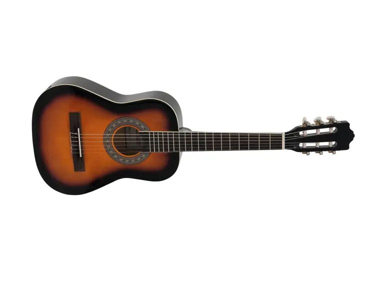 Dimavery AC-303 Klassisk gitar 1/2 sunburst 