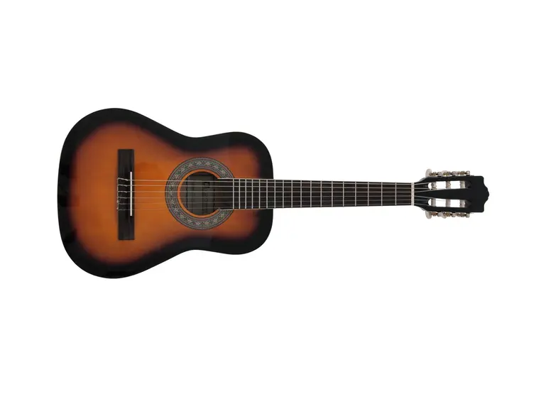 Dimavery AC-303 Klassisk gitar 1/2 sunburst 